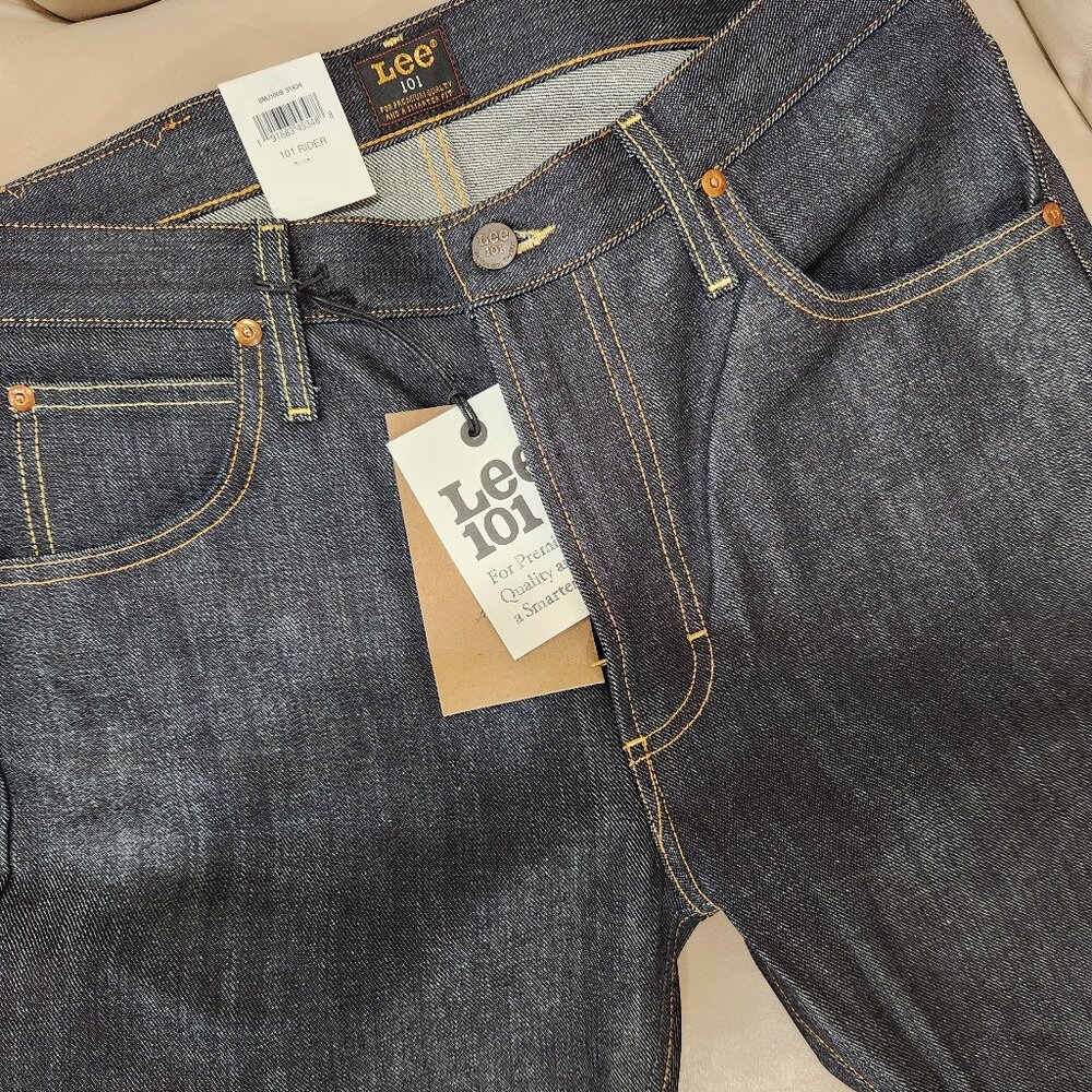 Lee 101 Selvedge Rider Jeans Woven in Japan